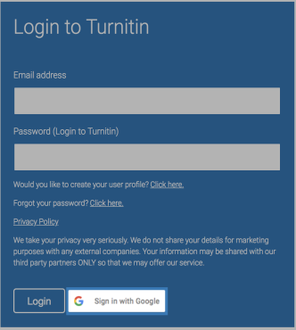 how to sign up for turnitin